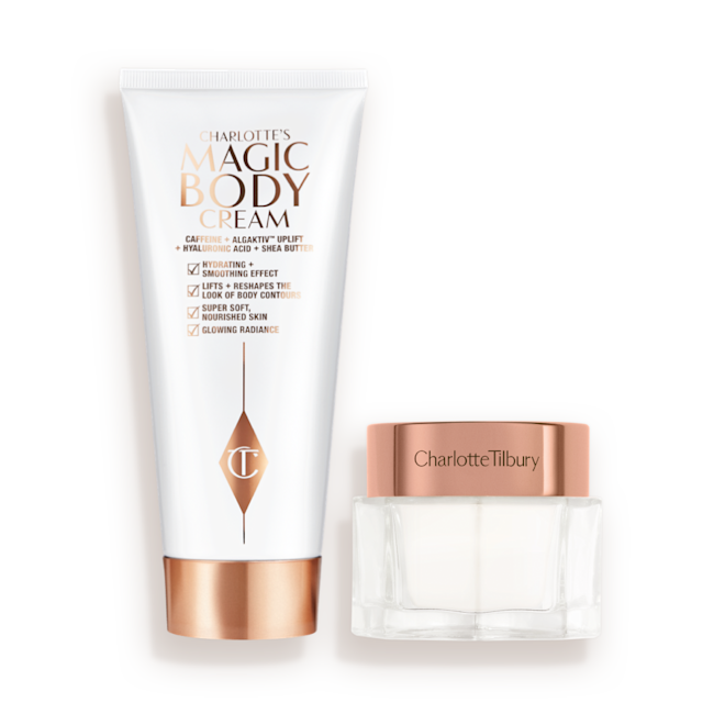 CHARLOTTE’S MAGIC CREAM FACE & BODY DUO CHARLOTTE’S MAGIC CREAM FACE & BODY DUO