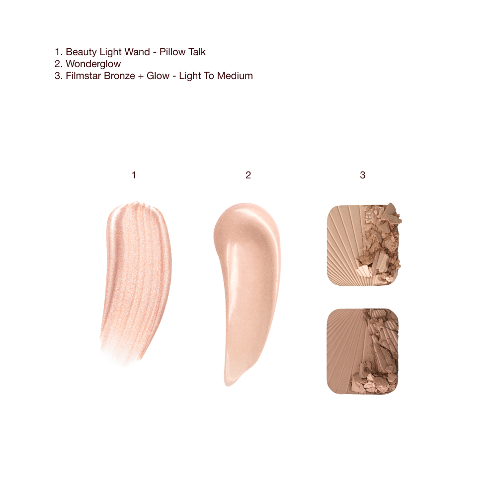 CHARLOTTE’S BEACH BAG BEAUTY ICONS - texture swatch