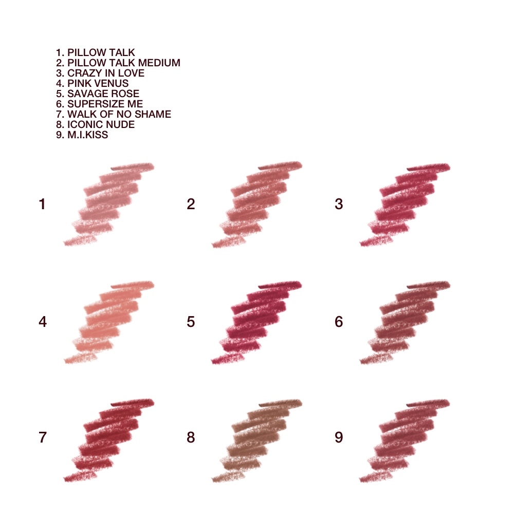 Lip Cheat swatches