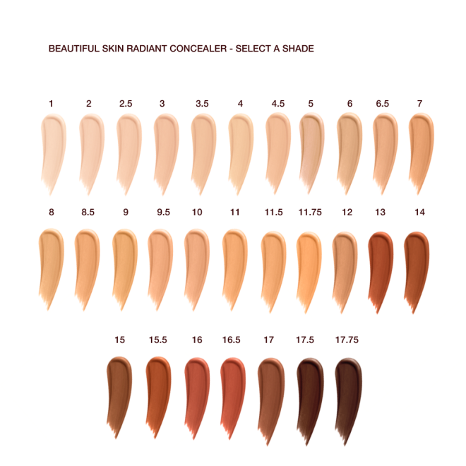 Beautiful Skin Concealer shade match