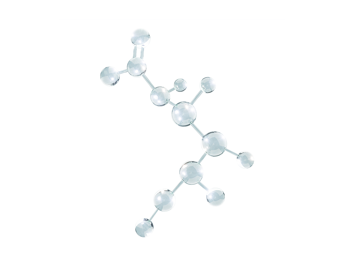 4x3 Bio Agave Acid PHA molecule