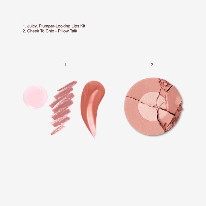 JUICY LIP & CHEEK KIT SWATCHES JUICY LIP & CHEEK KIT SWATCHES