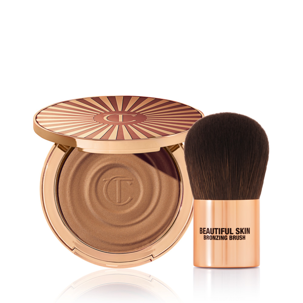Charlotte Tilbury Beautiful Skin Sun-kissed Glow Bronzer Kit - Face Kit