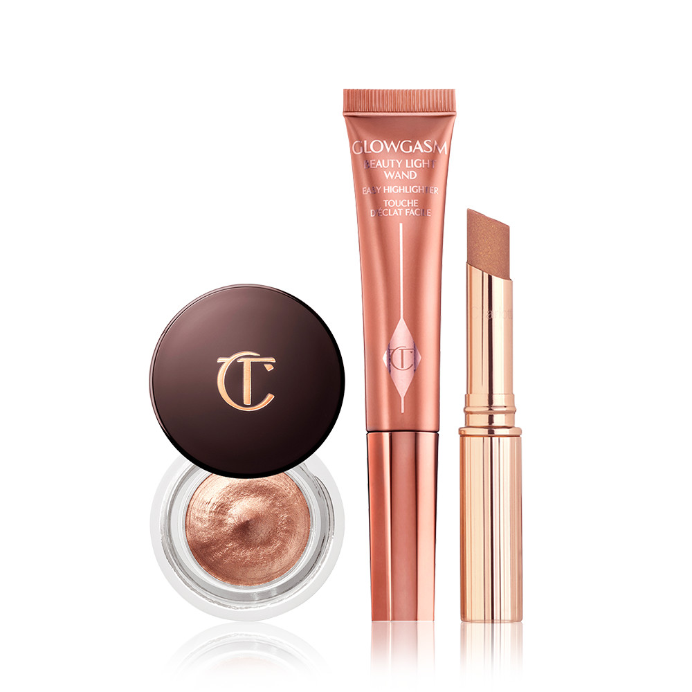 Gorgeous Glittering Makeup Kit - Eyeshadow & Lip Gloss | Charlotte Tilbury