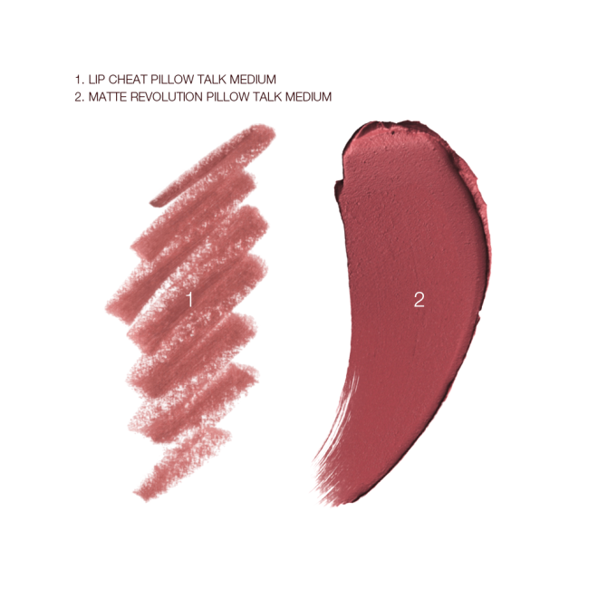 Travel Size Pillow Talk Medium Lip and Lip Liner Kit