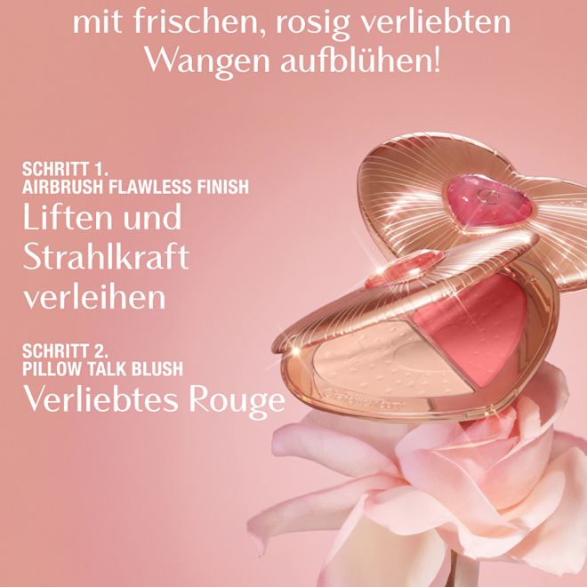 Pillow Talk Beauty Soulmates Love Blush Palette – Infografik Schritte Pillow Talk Beauty Soulmates Love Blush Palette – Infografik Schritte