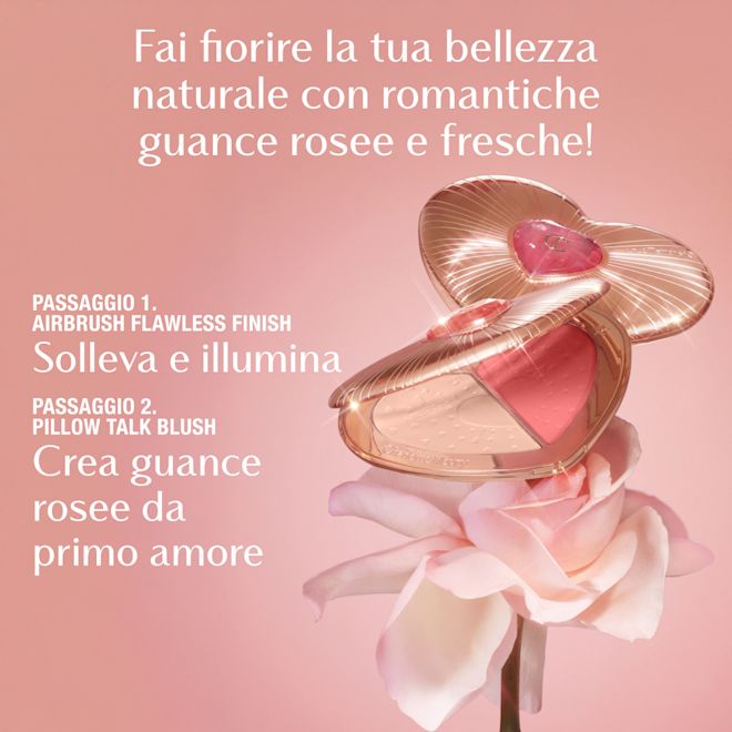Pillow Talk Beauty Soulmates Love Blush Palette - Passaggi infografica Pillow Talk Beauty Soulmates Love Blush Palette - Passaggi infografica
