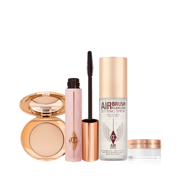 Charlotte's Wedding Day Magic Makeup Touch Up Kit with travel-friendly wedding day makeup essentials
