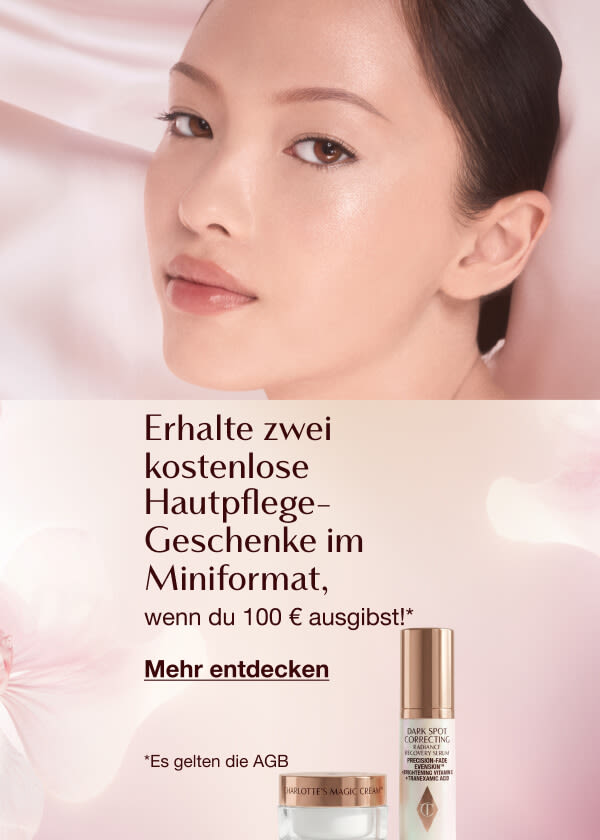 Erhalte zwei kostenlose Mini-Geschenke für strahlende Haut
