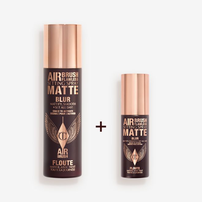 AIRbrush Flawless Matte Setting Spray Full Size + Travel Size AIRbrush Flawless Matte Setting Spray Full Size + Travel Size