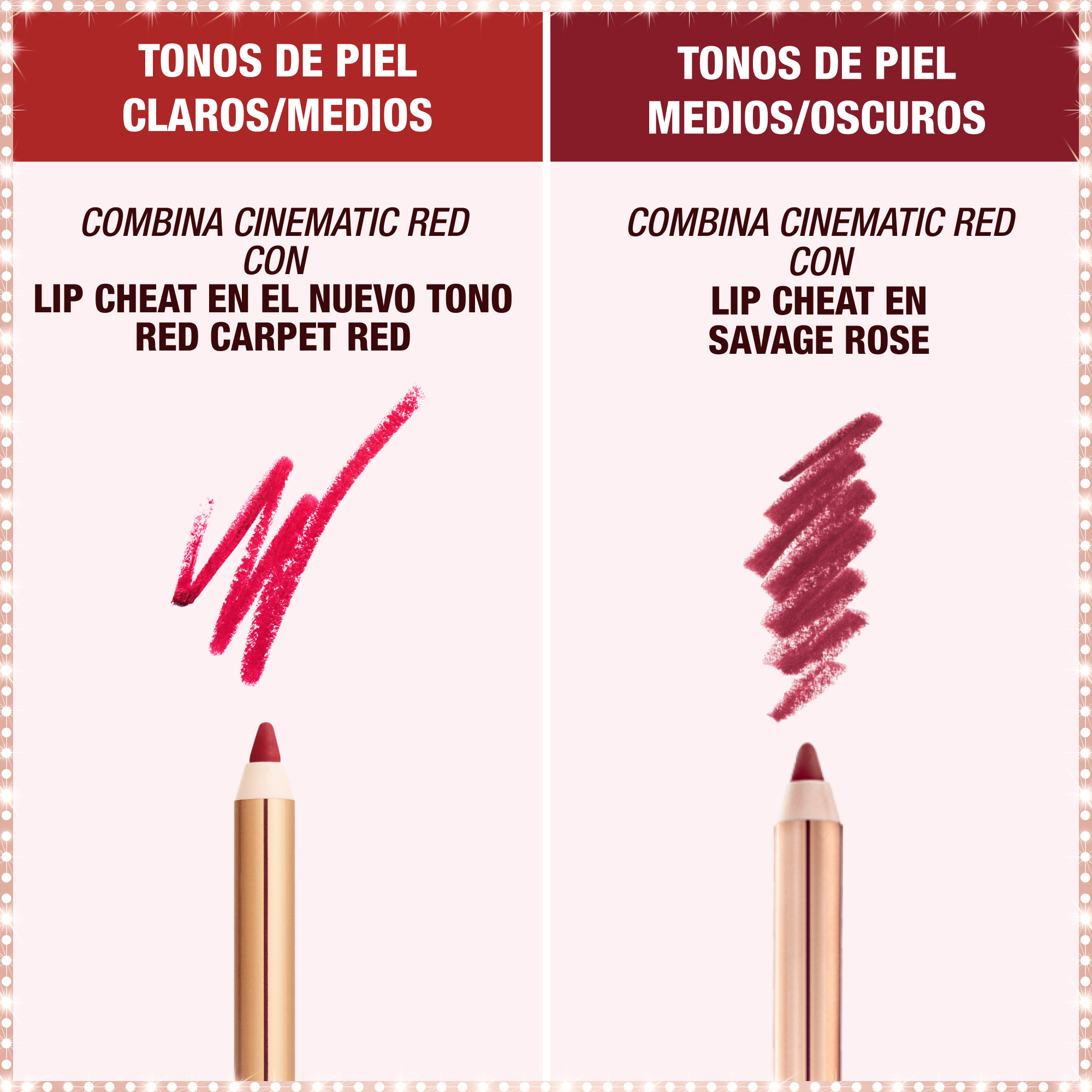 Labial Cinematic Red - la combinación perfecta