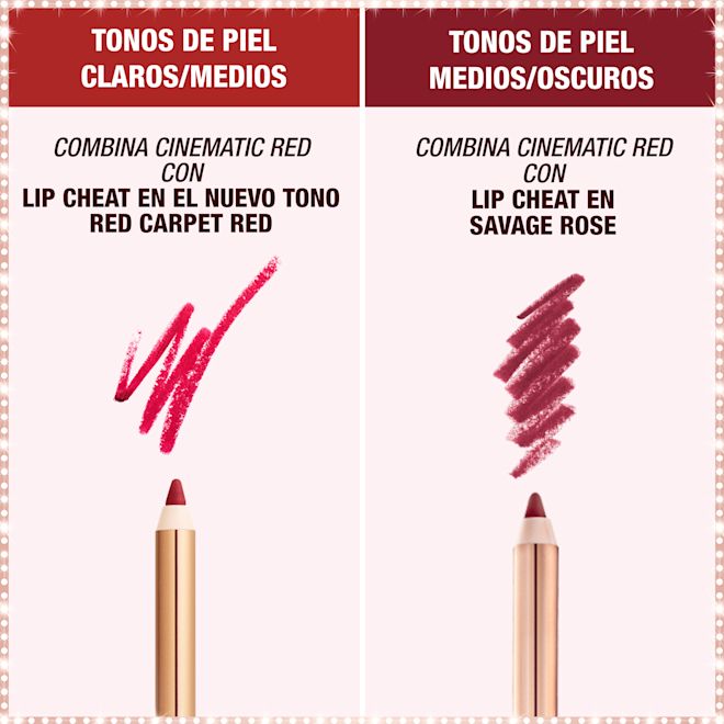 Labial Cinematic Red - la combinación perfecta Labial Cinematic Red - la combinación perfecta