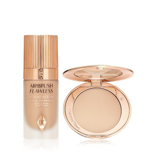 Flawless Poreless Skin Secrets Foundation Powder Kit