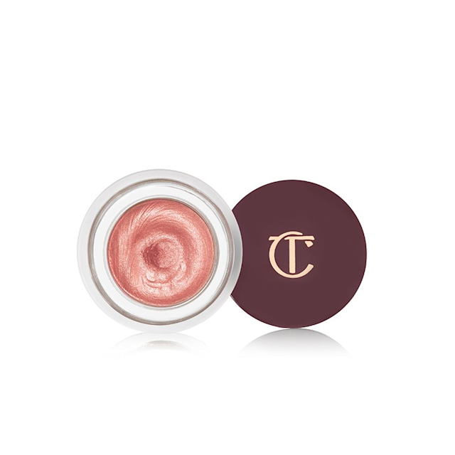 Eyes to Mesmerise cream eyeshadow pot in glistening Rose Gold