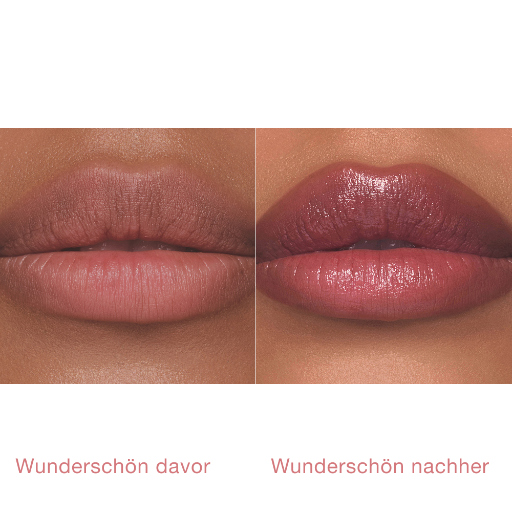 Pillow Talk Blush Balm Tint - Vorher und nachher Blushed Jam