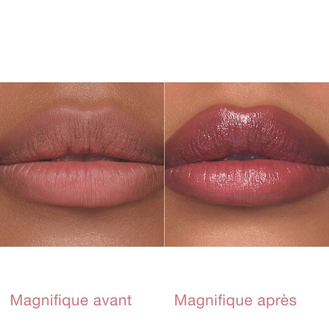 Pillow Talk Blush Balm Lip Tint - Mannequin avec Blushed Jam Pillow Talk Blush Balm Lip Tint - Mannequin avec Blushed Jam