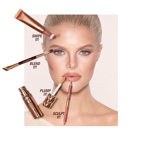 Meg wearing Super Nudes contour makeup