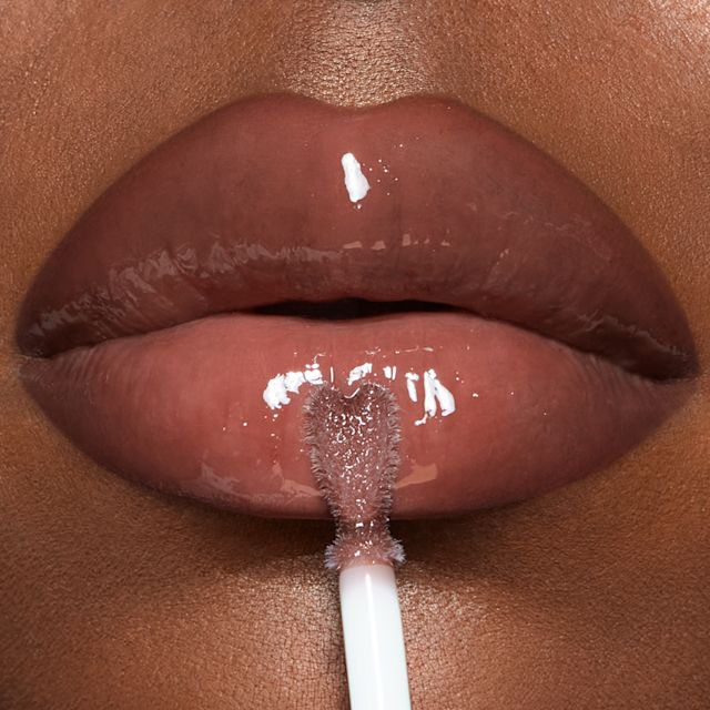 Pillow Talk Deep Collagen Lip Bath brown-pink lip gloss
