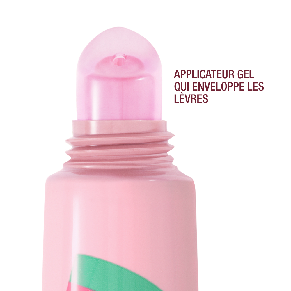 GROS PLAN SUR L'APPLICATEUR des huiles à lèvres Unreal Lip Oil