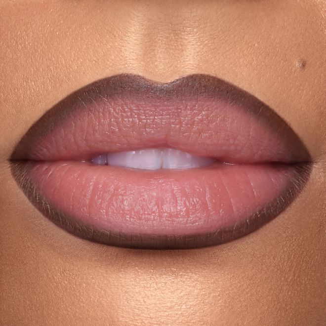 Lip Cheat Pillow Talk Intense Lip Liner close-up of lips Lip Cheat Pillow Talk Intense Lip Liner close-up of lips