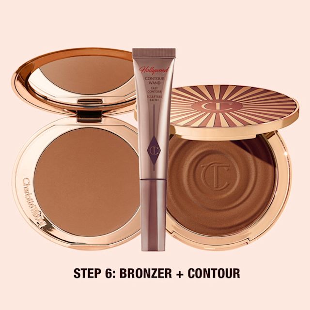 Step 6 in your order of makeup steps: bronzer and contour