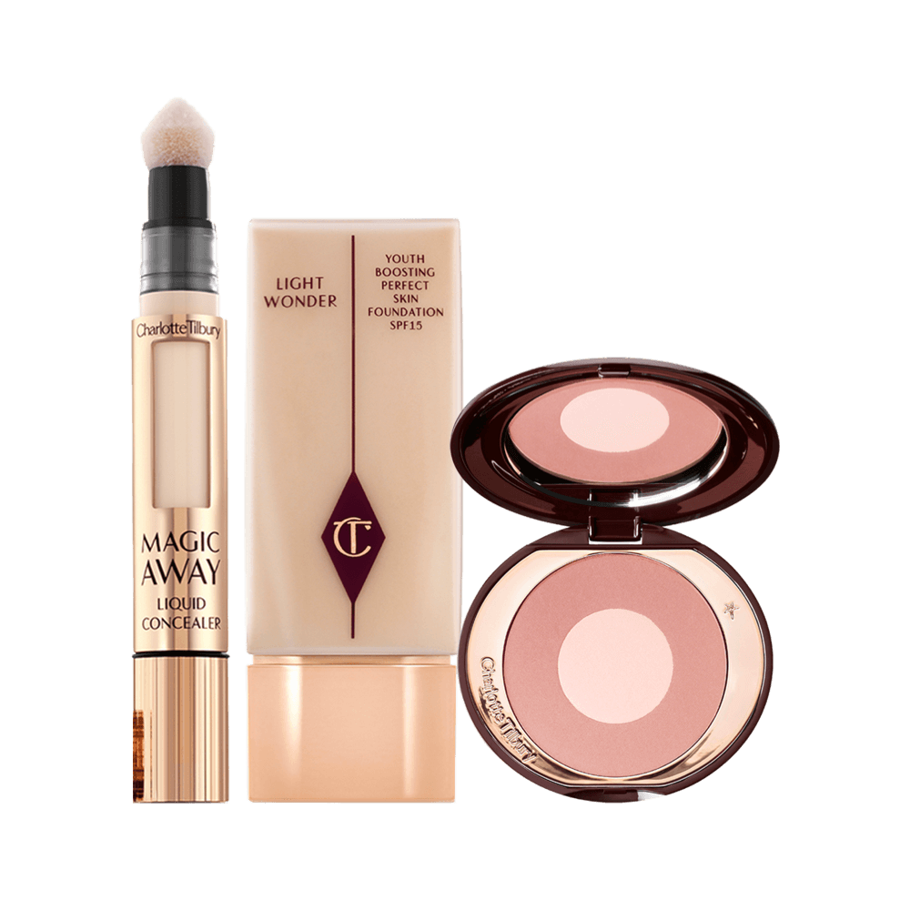 Magic, Radiant Skin + Love-Blushed Glow Kit Packaging