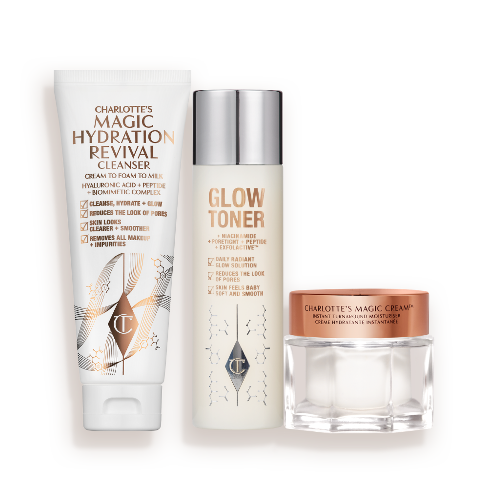 CLEANSER, MC & GLOW TONER PACKSHOT