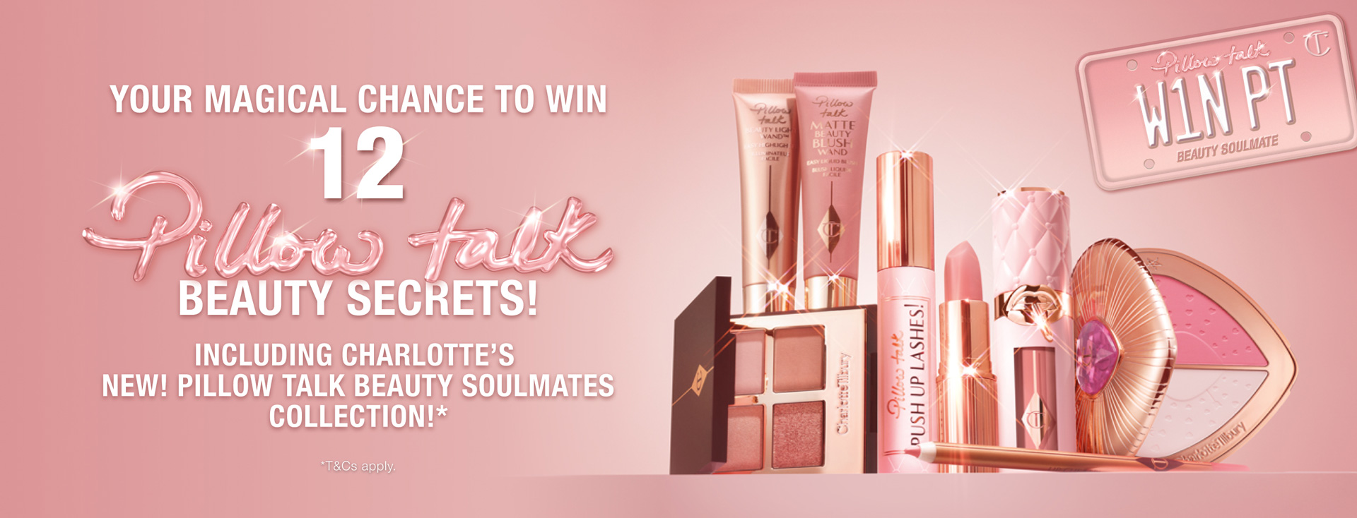 YOUR MAGICAL CHANCE TO WIN 12 PILLOW TALK BEAUTY SECRETS!