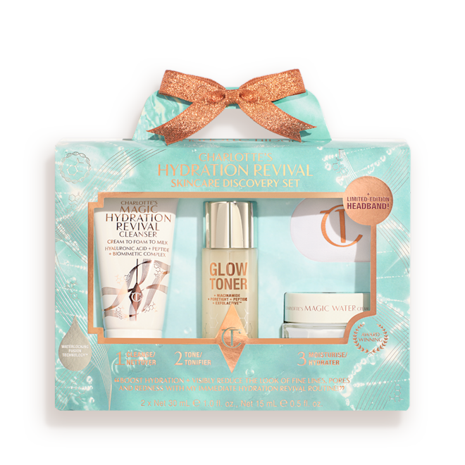 CHARLOTTE-S HYDRATION REVIVAL SKINCARE DISCOVERY SET-BOX- PACKSHOT CHARLOTTE-S HYDRATION REVIVAL SKINCARE DISCOVERY SET-BOX- PACKSHOT