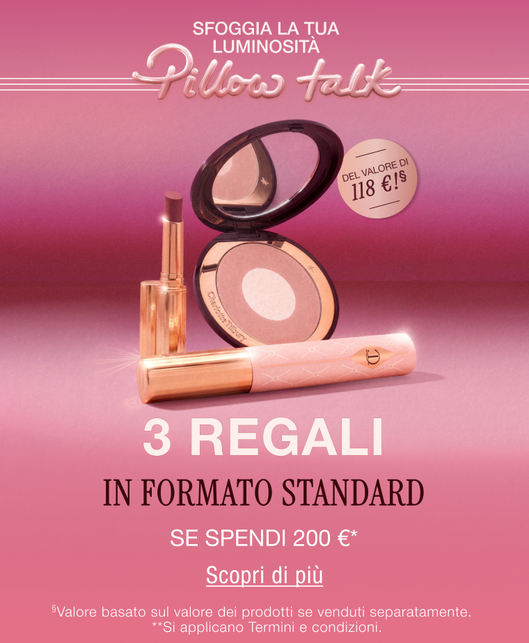 Scopri la luminosità Pillow Talk 3 regali in formato standard
