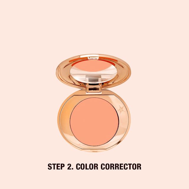Step 2 in your order of makeup steps: color corrector