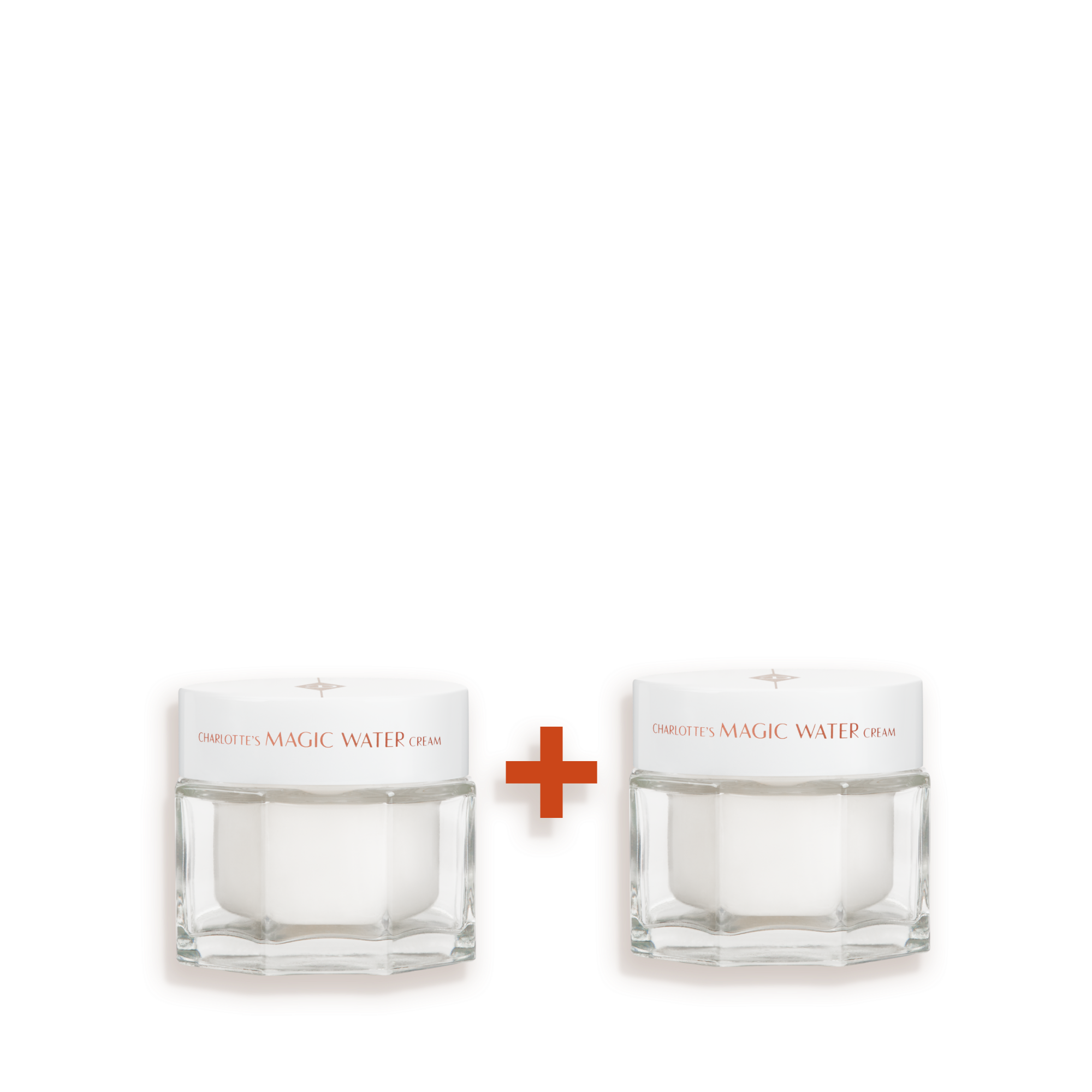 Charlotte's Magic Water Cream 30ml Duo: 50% Off Gel Moisturiser