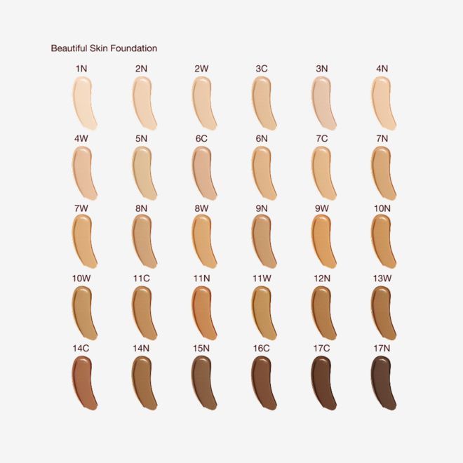 Beautiful Skin Foundation swatches Beautiful Skin Foundation swatches
