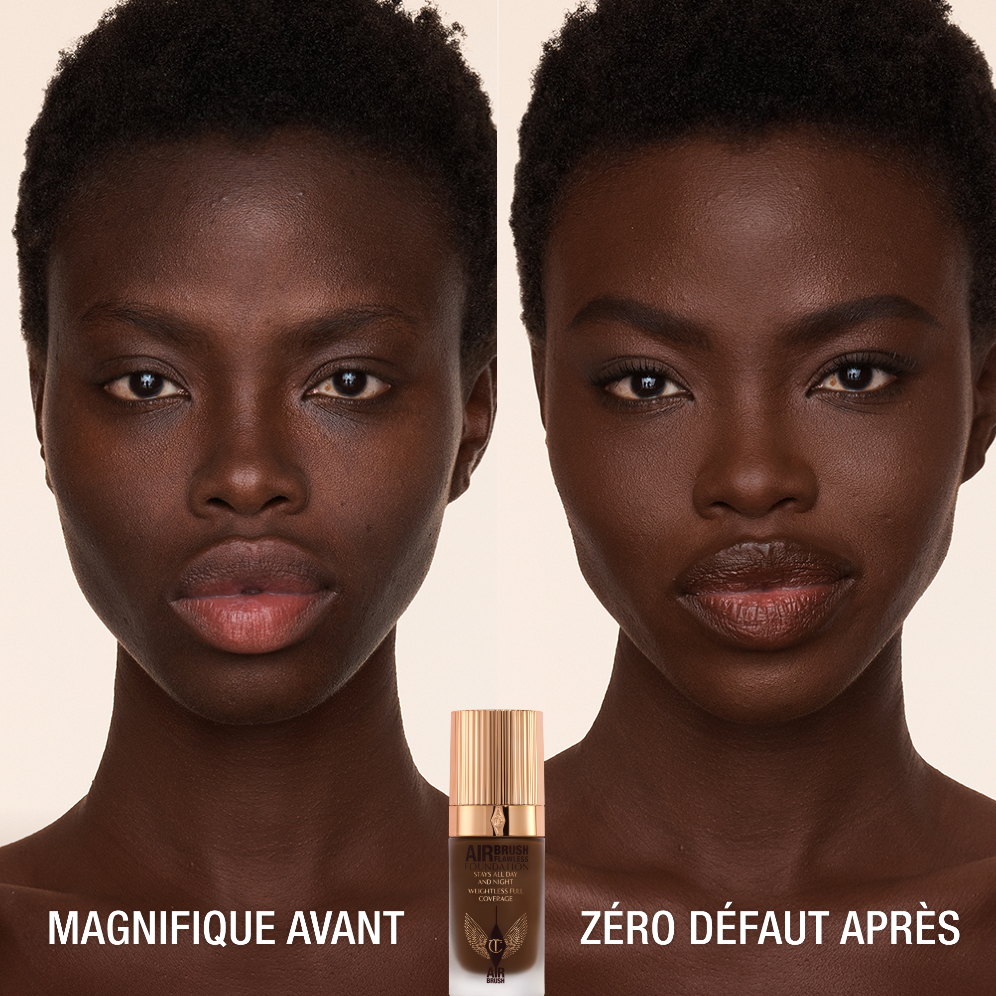 AVANT/APRÈS AIRBRUSH FLAWLESS FOUNDATION teinte 17 Cool (Froid)