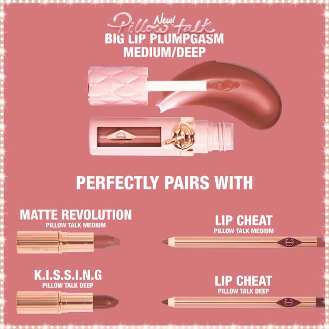 Pillow Talk Perfect, Plump Pout Lip Trio - perfect pairings