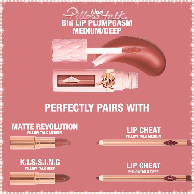 Pillow Talk Perfect, Plump Pout Lip Trio - perfect pairings Pillow Talk Perfect, Plump Pout Lip Trio - perfect pairings