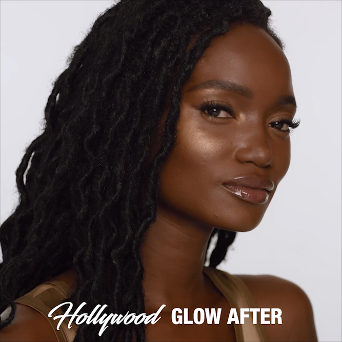 Bronze Highlighter Makeup: Hollywood Glow Glided Highlighter