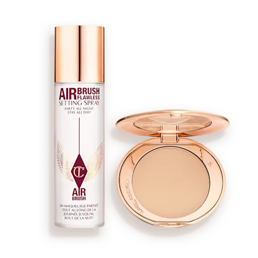 AIRBRUSH FLAWLESS FINISH & SET DUO
