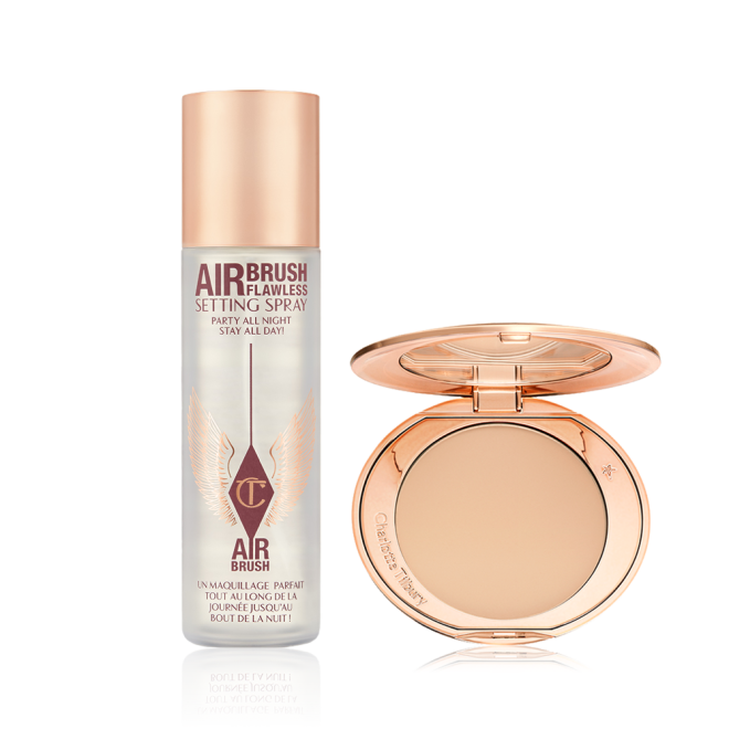 AIRBRUSH FLAWLESS FINISH & SET DUO PACKAGING