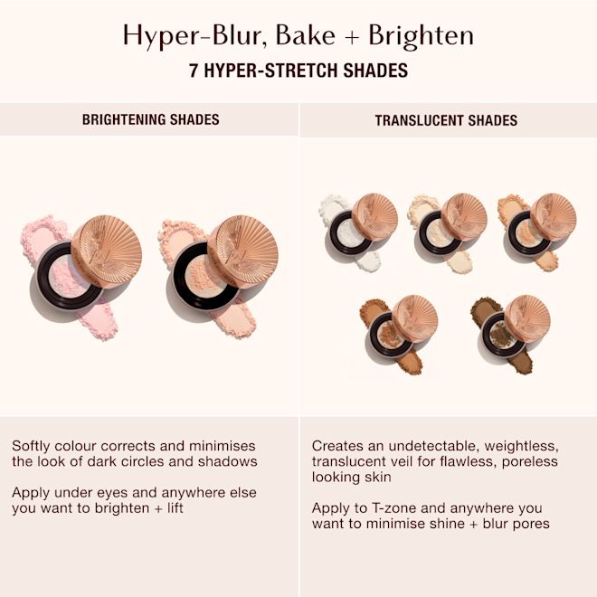Loose Powder Brightening vs Translucent Loose Powder Brightening vs Translucent