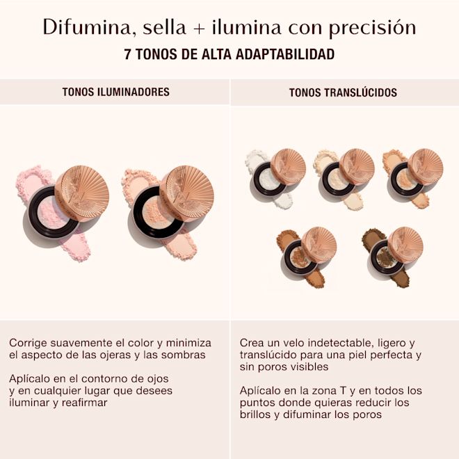 Loose Powder Brightening vs Translucent Loose Powder Brightening vs Translucent