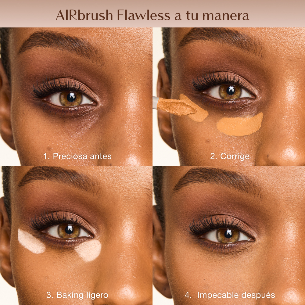 Rutina con los polvos sueltos Airbrush