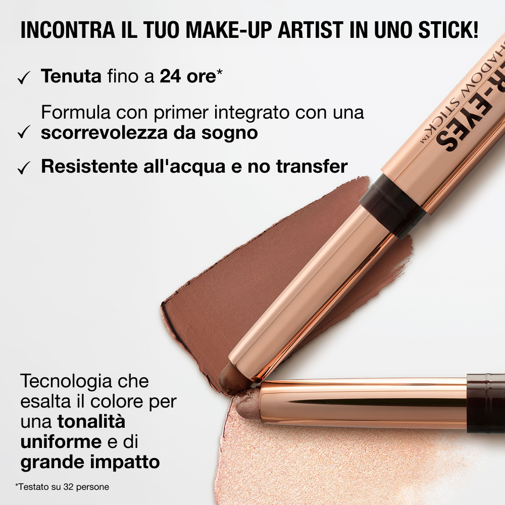Exagger-Eyes Eyeshadow Stick - Benefici principali infografica 