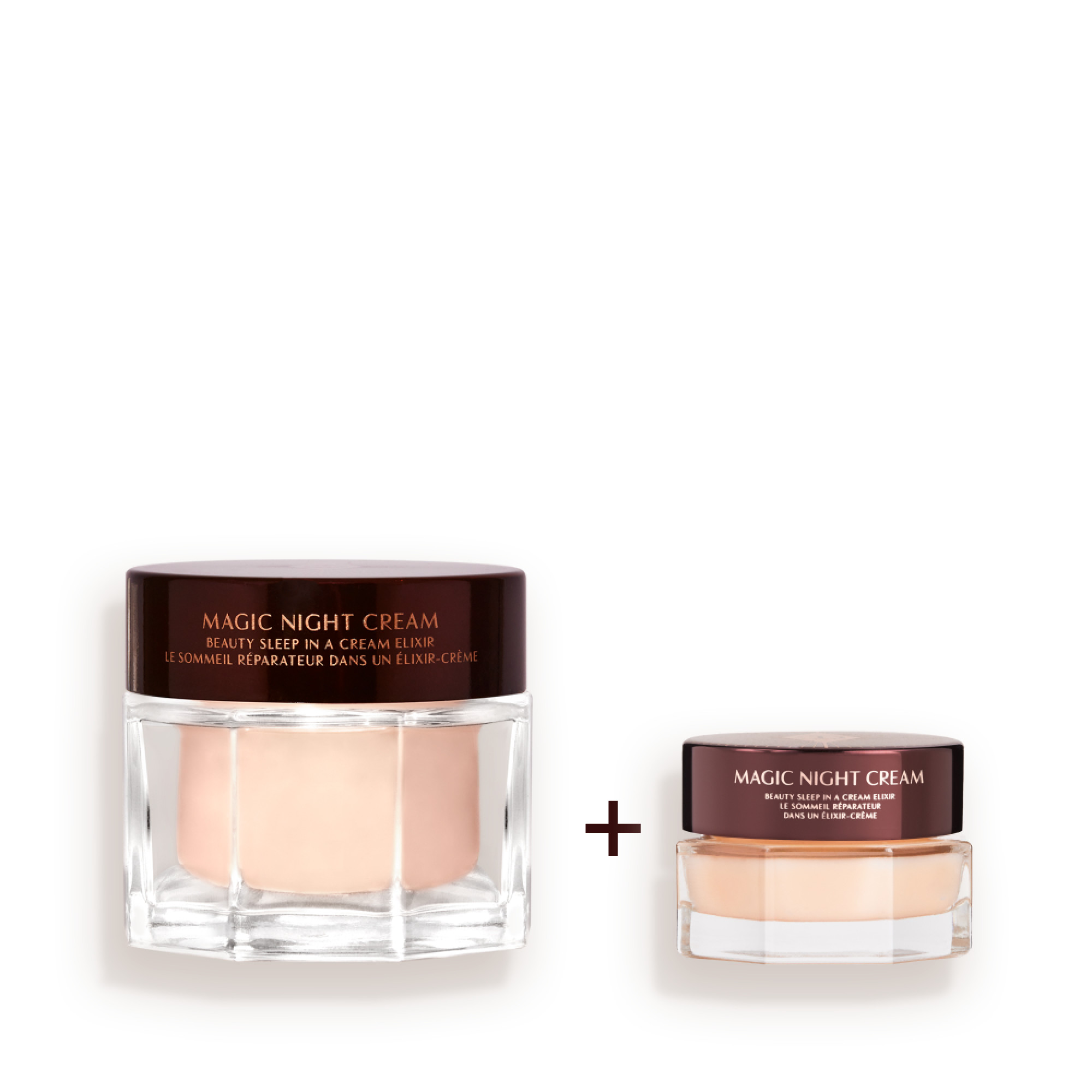 Charlotte Tilbury Magic Night Cream Full-size + Travel-size Duo - 50ml + Free 15ml