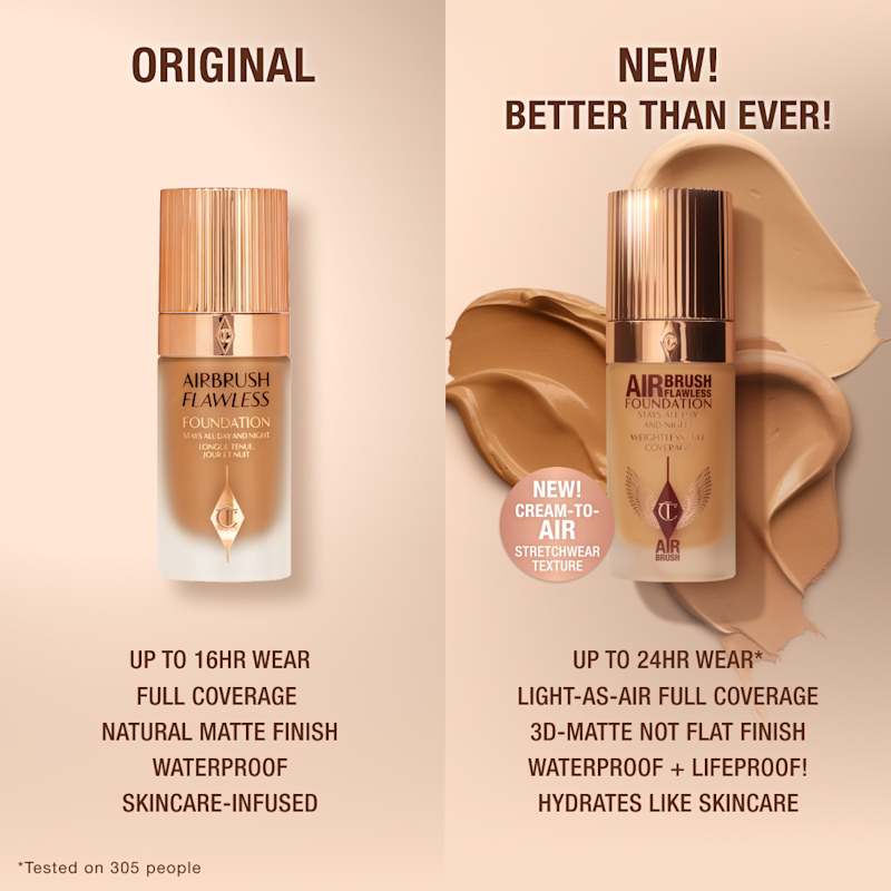 AIRbrush Flawless Foundation new formula