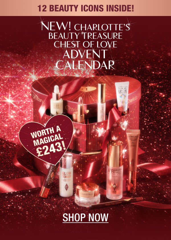 NEW! CHARLOTTE'S BEAUTY TREASURE CHEST OF LOVE ADVENT CALENDAR