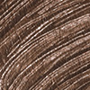 Close-up swatch of an eyebrow gel in a dark brown shade. 