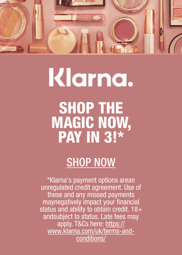 Shop the magic now, pay in 3.