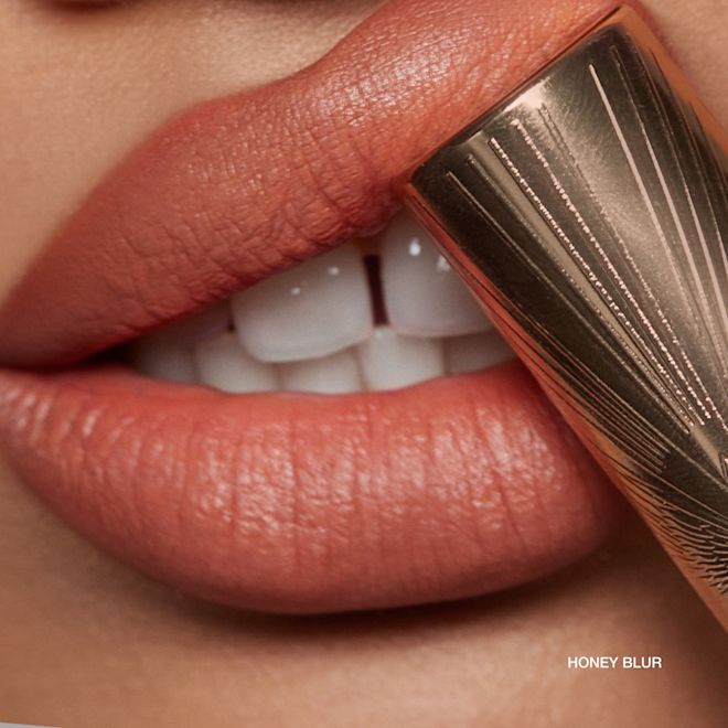 Honey Blur lip close up Honey Blur lip close up