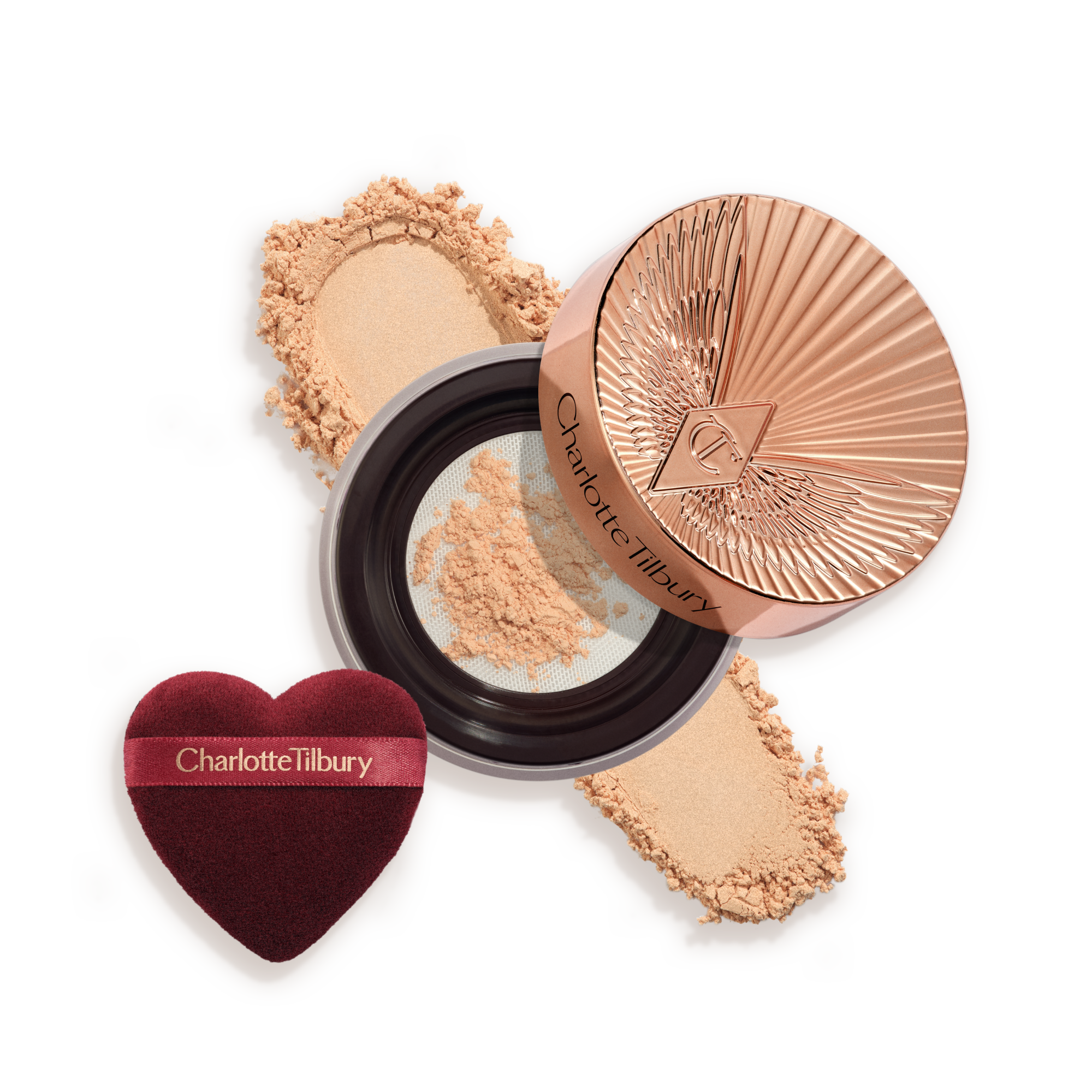 AIRbrush Flawless Blur Loose Powder: Setting Powder for Medium/Tan Skin Packshot